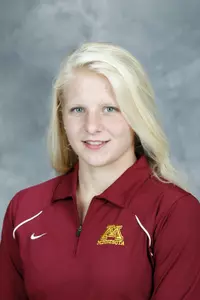 Lauren Votava was named the Big Ten Freshman of the Week for the second time this season.