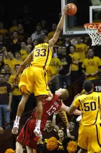 Rodney Williams averaged 12.0 ppg last season against Nebraska.