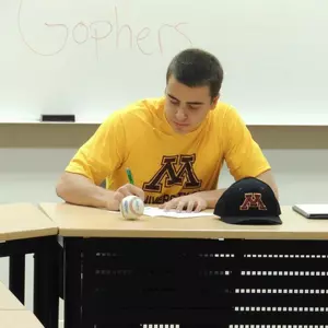 Matt Fiedler (pictured) and Joe Martinson will attend the U of M in the fall of 2013