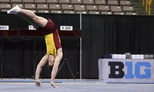 Harris Coleman is the lone Gopher ranked in the top 10 in a specific event.