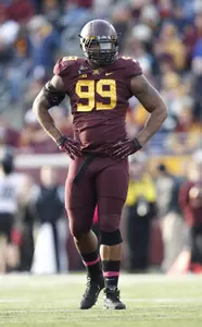 Ra'Shede Hageman and the Gophers will face Michigan on Saturday.