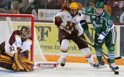 The Gophers blanked Mercyhurst 6-0 in Friday's season opener.