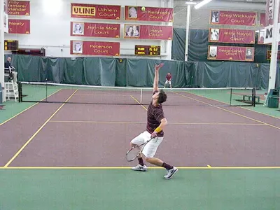 Leandro Toledo won his opening-round match in Tulsa.