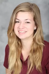 Coxswain Taylor Gainey helped guide Minnesota to its 16th place finish at the Head of the Charles.