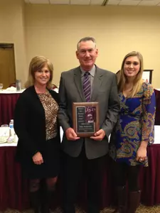 Anderson was inducted on Saturday night.