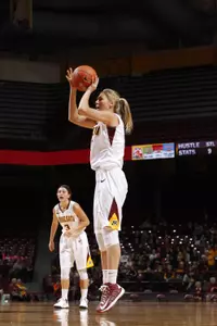 Jackie Johnson had 12 points and six rebounds in the exhibition win.