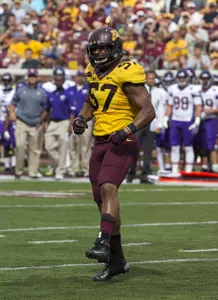 Senior linebacker Aaron Hill.