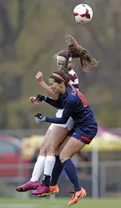 Haley Helverson scored the lone Minnesota goal in the match against Illinois.