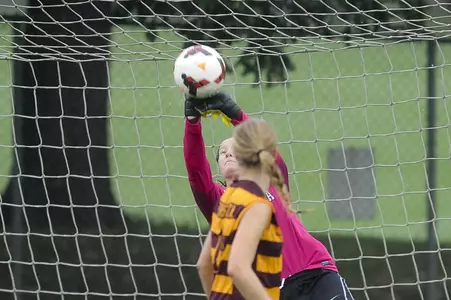 Hobbs with a save during Sunday's upset of No. 7 Penn State