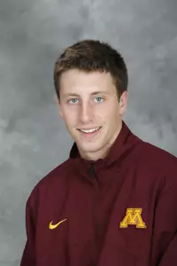 Erik Larsen won the one-meter diving event with a score of 325.95