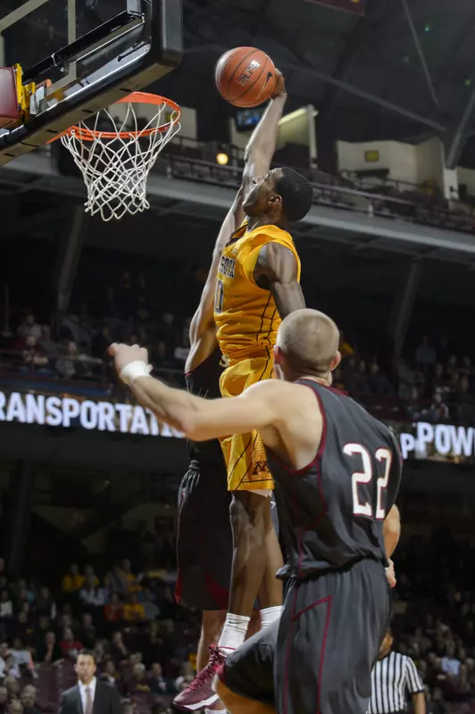 Austin Hollins paced the Gophers with 17 points.