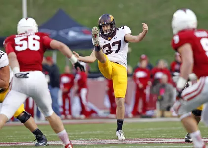 Peter Mortell was named Big Ten Special Teams Player of the Week after his performance against Penn State.