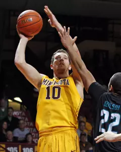 Oto Osenieks scored a career-high 13 points on Tuesday evening against Coastal Carolina.