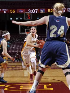 Shayne Mullaney and the Gophers take on Loyola Tuesday night at Williams Arena.
