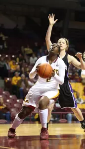 McDaniel scored a career-high 14 points.