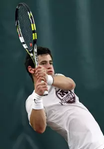 Franz Sydow is 1-2 in singles play this fall.