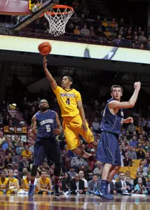 DeAndre Mathieu led the Gophers in exhibition play with an average of eights assists per game.