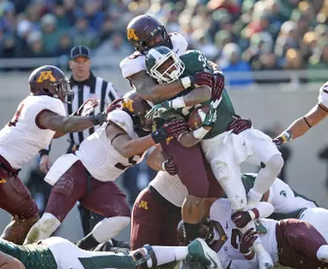 Ra'Shede Hageman was named first team All-Big Ten by both the coaches and media.