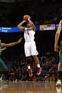 Andre Hollins scored a game-high 20 points against Wisconsin on Jan. 26.