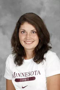 Tereza Brichacova and the rest of the Gophers return home this weekend for a doubleheader at Baseline Tennis Center.