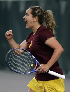 Doron Muravnik posted a 7-5, 6-2 win at No. 6 singles for the Gophers.