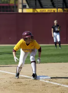 Erica Meyer was 1-for-3 in the win against FGCU.