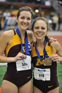 Docherty and Kayfes took second and third in the 5,000 meters.