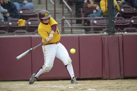Senior Kari Dorle led Minnesota with 47 RBI in 2012.