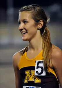 Laura Docherty is now on the school's top-10 list in the 3,000m.