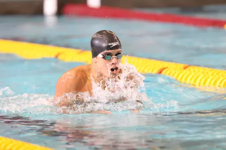 Josh Hall will lead the Gophers in the 100 breast Friday night