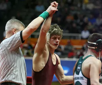 Dylan Ness is the 2013 Big Ten Champion at 149 lbs.