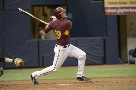 Ryan Abrahamson went 3-for-4 on Tuesday.