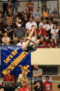 Sarah McCrady qualified for NCAAs Wednesday