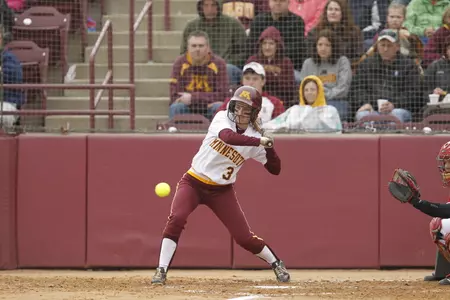 Erica Meyer was 1-for-2 and scored a run in Sunday's 4-3 loss at Florida State.