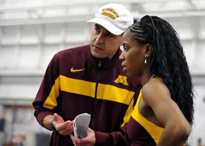 Director of Track and Field/Cross Country Matt Bingle