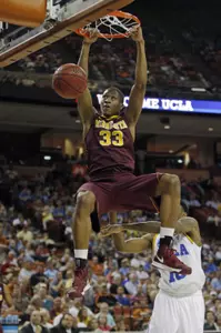 Williams had 164 career dunks for the Gophers.