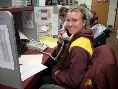 There were 179 student-athletes that participated in the Thank-A-Thon
