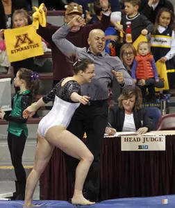 Assistant coach Louie Johnson.