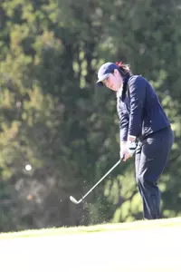 Carmen Laguna is in a tie for 21st after two rounds of the Big Ten Championships.