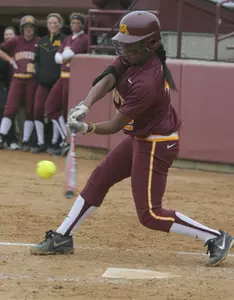 Tyler Walker hit her 12th home run to give Minnesota a 2-0 lead.