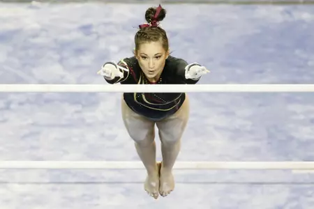 Sophomore Jenny Covers was named the Most Improved Gymnast for 2013.