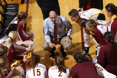 Hugh McCutcheon gets ready for his second season at the helm of Minnesota volleyball