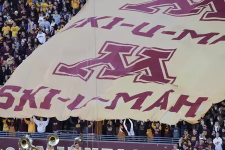 Gopher fans are encouraged to wear maroon and gold on Fridays.