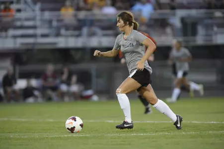 Olivia Schultz scored her second Gopher goal in the match against Michigan Sunday afternoon.