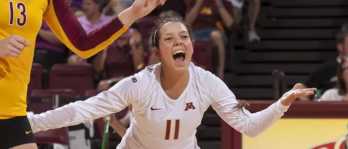 The Gophers defeated Ball State Friday.