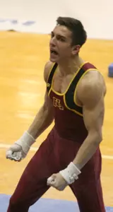 Steve Jaciuk turned in a strong performance against the alumni.