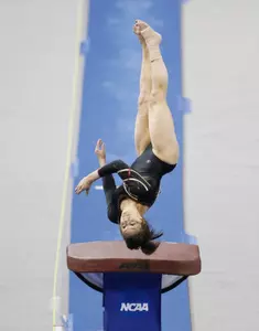 Cierra Tomson earned the all-around title with a career-best 39.375.