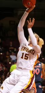 Riché posted her first double-double of the season.