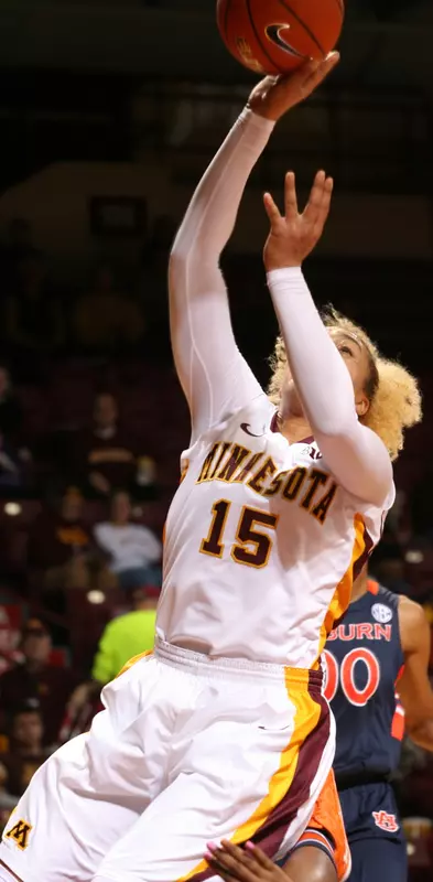 Riché posted her first double-double of the season.