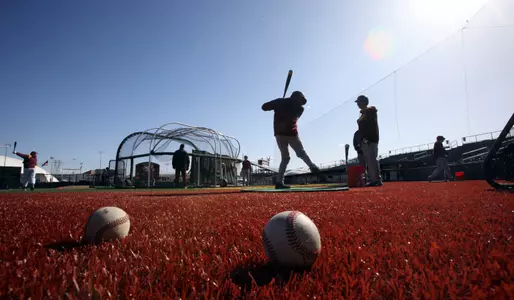 The first night game at new Siebert Field is set for April 25.